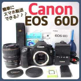 Canon EOS 60D✨デジタル一眼レフカメラ✨スマホ転送OK✨自撮りOK✨