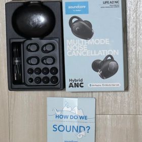 Soundcore Life A2 NC ワイヤレスイヤホン ブラック