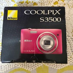 Nikon COOLPIX S3500 本体 レッド