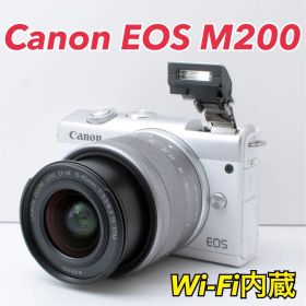 人気ミラーレス！Canon EOS M200★Wi-Fi内蔵★すぐ使える