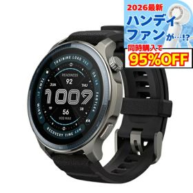 アマズフィット Balance 2 充電式クォーツ スマートウォッチ ブランド メンズ レディース Bluetooth 替えベルト 健康 Amazfit SP170076-C01 デジタル シルバー ブラック 黒