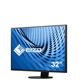 【中古】 EIZO FlexScan 31.5インチ ディスプレイ モニター フレームレス 4K UHD IPS USBType-C HDMI DisplayPort 5年 EV3285-BK