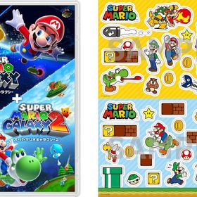 【楽天ブックス限定特典+抽選特典】スーパーマリオギャラクシー ＋ スーパーマリオギャラクシー 2(「スーパーマリオ」ステッカー2種+抽選で豪華賞品が当たる！)