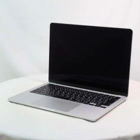 【中古】Apple(アップル) MacBook Air 13.6-inch Mid-2022 MLXY3J／A Apple M2 8コアCPU_8コアGPU 8GB SSD256GB シルバー 〔26.3 Tahoe〕 【269-ud】