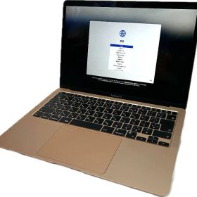 【美品】Apple MacBook Air Retina 13インチ 2020年モデル Apple M1 8コア 8GB SSD256GB ゴールド MGND3J/A バッテリー最大容量99% 充放電回数78回