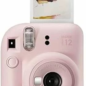 【中古】（非常に良い）Fujifilm Instax Mini 12インスタントカメラ - ブロッサムピンク
