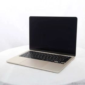 ソフマップ 〔中古品〕 MacBook Air 13.6-inch Early-2024 MRXT3J／A Apple M3 8コアCPU_8コアGPU 8GB SSD256GB スターライト 〔26.3 Tahoe〕【258】