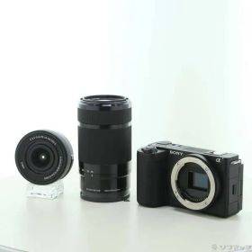 ソフマップ 〔中古品〕 VLOGCAM ZV-E10 II ダブルズームレンズキット ブラック ZV-E10M2X B【352】