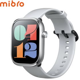 ミブロ Mibro スマートウォッチ Mibro Watch C4 SP380012-C24 腕時計 メンズ レディース シルバー