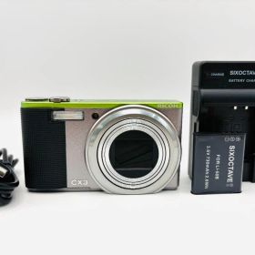 ■希少カラー■リコー RICOH CX3 グリーン コンパクトデジタルカメラ
