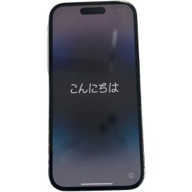 SIMフリー Apple iPhone 14 Pro 128GB MPXU3J/A au 〇判定 スペースブラック スマートフォン スマホ バッテリー最大容量79％ 【中古】 12605R56