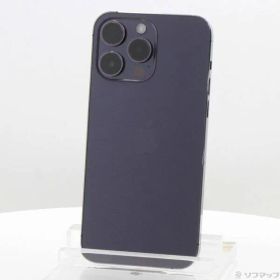 ソフマップ 〔中古品〕 iPhone14 Pro Max 512GB ディープパープル MQ9J3J／A SIMフリー【276】
