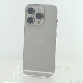ソフマップ 〔中古品〕 iPhone15 Pro 256GB ナチュラルチタニウム MTUF3J／A SIMフリー【348】