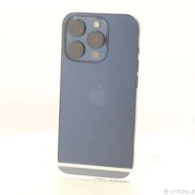 ソフマップ 〔中古品〕 iPhone15 Pro 256GB ブルーチタニウム MTUG3J／A SIMフリー【262】