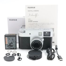 ■シャッター数3400枚！極上品■ FUJIFILM X half X-HF1 シルバー コンパクトデジタルカメラ 富士フィルム