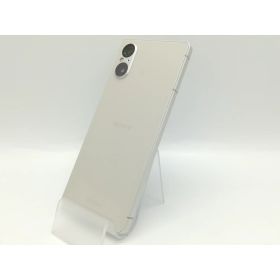 【中古】SONY 楽天モバイル 【SIMフリー】 Xperia 5 V プラチナシルバー 8GB 128GB XQ-DE44【福岡天神】保証期間1ヶ月【ランクC】