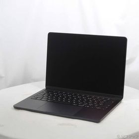〔中古〕Apple(アップル) MacBook Air 13.6-inch Early-2025 MW123J／A Apple M4 10コアCPU_8コアGPU 16GB SSD256GB ミッドナイト 〔26.3 Tahoe〕〔262-ud〕