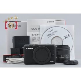 【中古】Canon キヤノン EOS M10 EF-M 15-45 IS STM レンズキット ブラック 元箱付き
