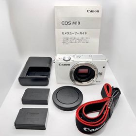 Canon ミラーレス一眼カメラ EOS M10 ボディ(ホワイト) EOSM10WH-BODY
