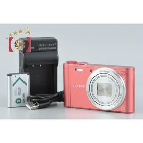 【中古】SONY ソニー Cyber-shot DSC-WX350 ピンク コンパクトデジタルカメラ