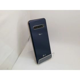 【中古】LG電子 SoftBank 【SIMロック解除済み】 LG V60 ThinQ 5G クラッシーブルー 8GB 128GB A001LG【秋葉3号】保証期間1ヶ月【ランクA】