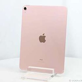 iPad Air 第4世代 64GB ローズゴールド MYGY2J／A SIMフリー ［10.9インチ液晶／A14-Bionic］