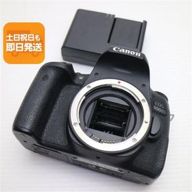 超美品 EOS 8000D ブラック 即日発送 一眼レフ Canon 本体 あすつく 土日祝発送OK