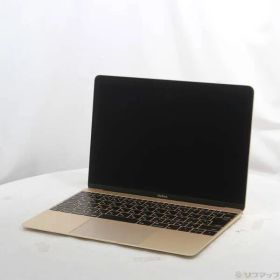 ソフマップ 〔中古品〕 MacBook 12-inch Early-2016 MLHE2J／A Core_m3 1.1GHz 8GB SSD256GB ゴールド 〔10.15 Catalina〕【198】