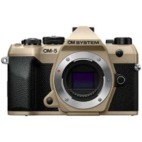 OMデジタルソリューションズ OM-5 Mark II ボディー ミラーレス一眼カメラ IP53防水防塵対応 サンドベージュ