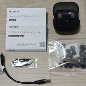 【ジャンク品】SONY ワイヤレスステレオヘッドセット WF-SP900 ソニー