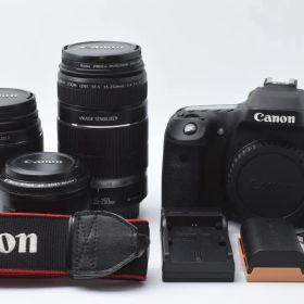 ★美品★ Canon EOS 80D トリプルレンズセット