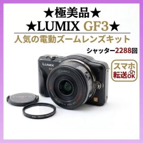 極美品シャッター2288回★LUMIX GF3★人気の電動ズームレンズキット