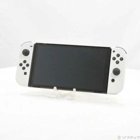 【中古】Nintendo(任天堂) Nintendo Switch 有機ELモデル Joy-Con(L)／(R) ホワイト 【269-ud】