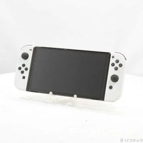 【中古】Nintendo(任天堂) Nintendo Switch 有機ELモデル Joy-Con(L)／(R) ホワイト 【344-ud】