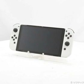 【中古】Nintendo(任天堂) Nintendo Switch 有機ELモデル Joy-Con(L)／(R) ホワイト 【344-ud】