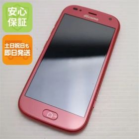 新品同様 F-42A らくらくスマートフォン ピンク 即日発送 スマホ 白ロム 富士通 土日祝発送OK 02000