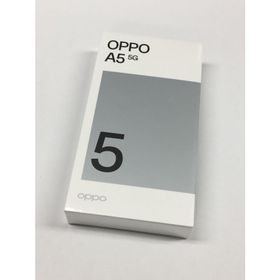 【新品未開封】OPPO A5 5G OPG06 128GB グリーン / au UQ SIMフリー