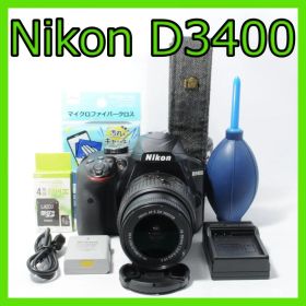 Nikon D3400★Bluetoothで写真をスマホ転送★すぐ使える★訳あり