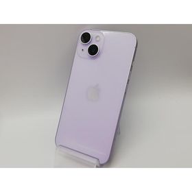 【中古】Apple 国内版 【SIMフリー】 iPhone 14 256GB パープル MPW93J/A【府中ル・シーニュ】保証期間１週間【ランクC】