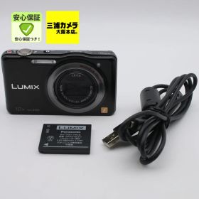 【極上品】 Panasonic LUMIX DMC-SZ7 ブラック 光学10倍 デジタルカメラ #088VV0658