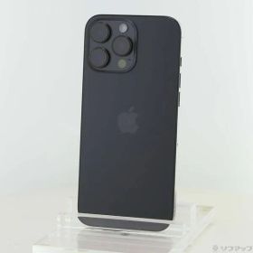 ソフマップ 〔中古品〕 iPhone16 Pro Max 256GB ブラックチタニウム MYWG3J／A SIMフリー【198】