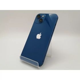 【中古】Apple au 【SIMフリー】 iPhone 13 128GB ブルー MLNG3J/A【三宮センター】保証期間1週間【ランクC】