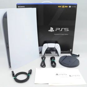【中古】PlayStation 5 Digital Edition (SSD 825GB) CFI-1200B01