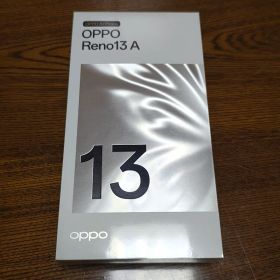 新品 未使用 未開封 OPPO Reno 13A チャコールグレー