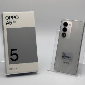 【箱付き中古A】OPPO A5 5G OPG06 ホワイト SIMフリー 白ロム