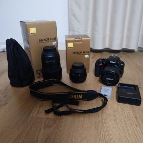 Nikon D5600 AF-P18-55 VR レンズキット他レンズ2種