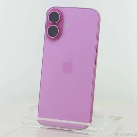 ソフマップ 〔中古品〕 iPhone16 256GB ピンク MYDY3J／A SIMフリー【297】