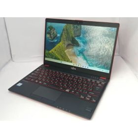 【中古】Fujitsu LIFEBOOK UH UH75/B3 FMVU75B3R サテンレッド【川越クレアモール】保証期間1週間【ランクC】
