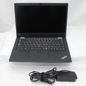 中古 Lenovo ThinkPad L13(Intel Core i5 10210U 1.60GHz/16GB DDR4/SSD256GB/-/オンボード/13.3/1920x1080/Wi-Fi/WEBCAM/W11H/VBT) 195470 状態： C:並品