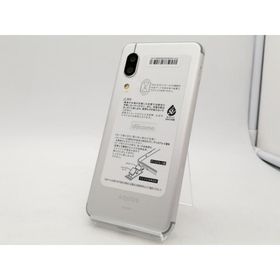 【中古】SHARP docomo 【SIMロック解除済み】 AQUOS sense3 Silver White 4GB 64GB SH-02M【札幌南2条】保証期間１ヶ月【ランクB】